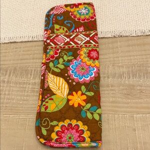 Floral Quilted Hair Accessory Case